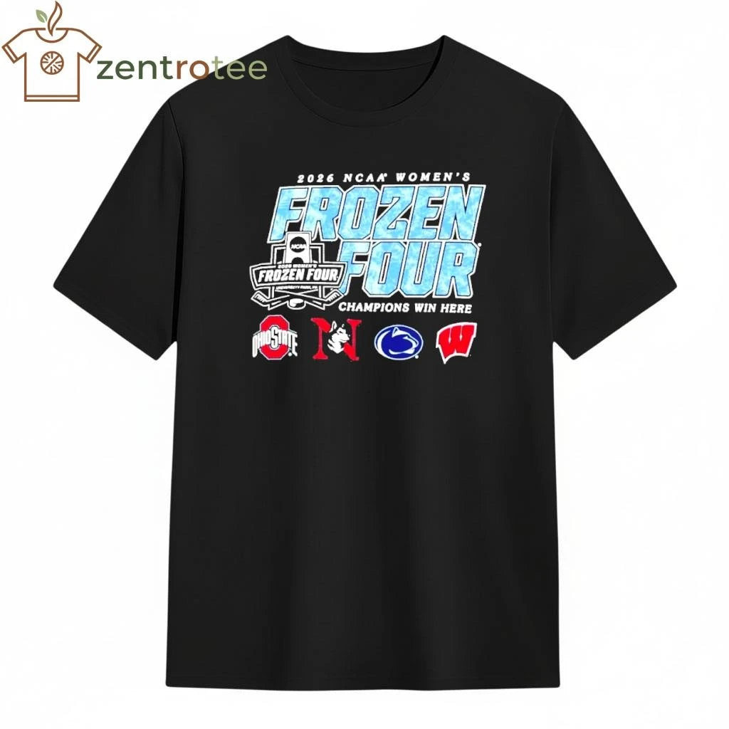 2026 National Collegiate Women’s Ice Hockey Championship Frozen Four shirt
