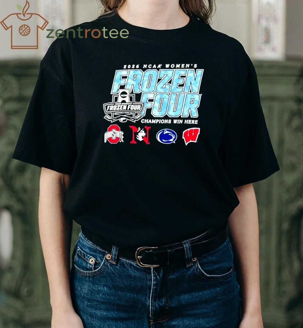 2026 National Collegiate Women’s Ice Hockey Championship Frozen Four shirt