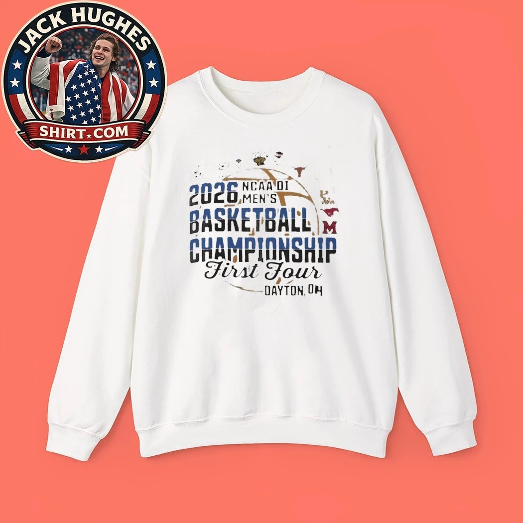 2026 Ncaa Basketball Championship First Four Dayton Oh Shirt