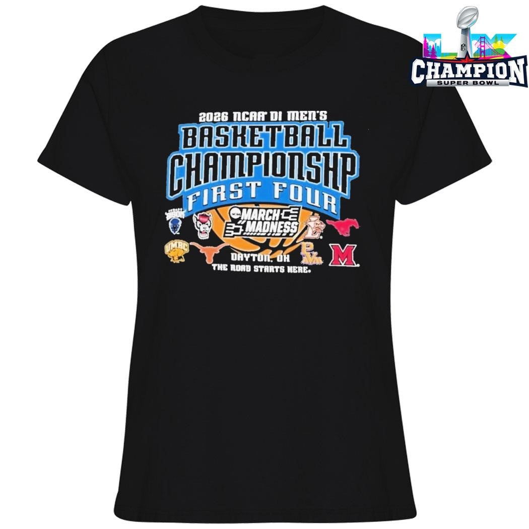 2026 Ncaa Division I Men’s Basketball Championship March Madness First Four Dayton Ohio Shirt