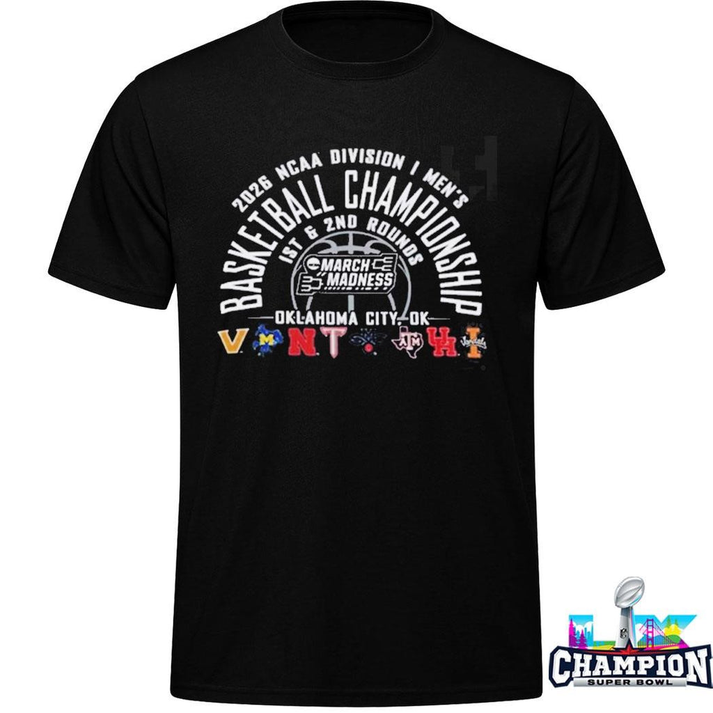 2026 Ncaa Division I Men’s Basketball Championship March Madness Oklahoma City Oklahoma Shirt