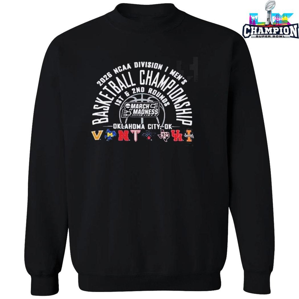 2026 Ncaa Division I Men’s Basketball Championship March Madness Oklahoma City Oklahoma Shirt