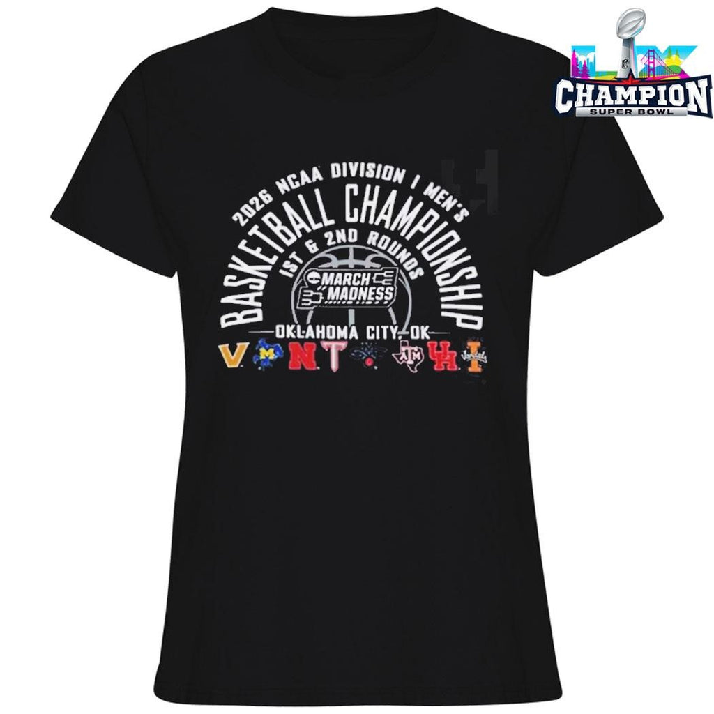 2026 Ncaa Division I Men’s Basketball Championship March Madness Oklahoma City Oklahoma Shirt