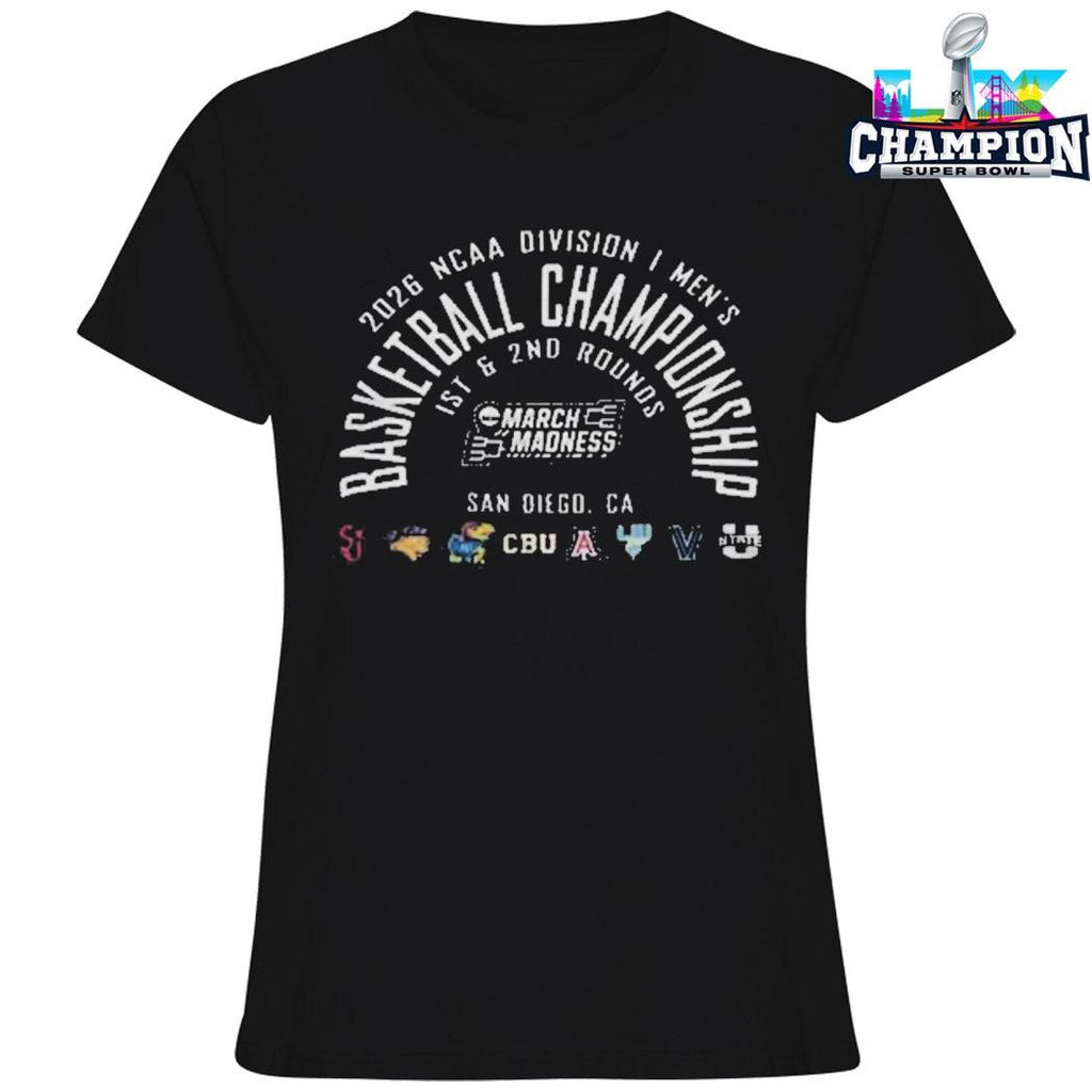 2026 Ncaa Division I Men’s Basketball Championship March Madness San Diego California Shirt