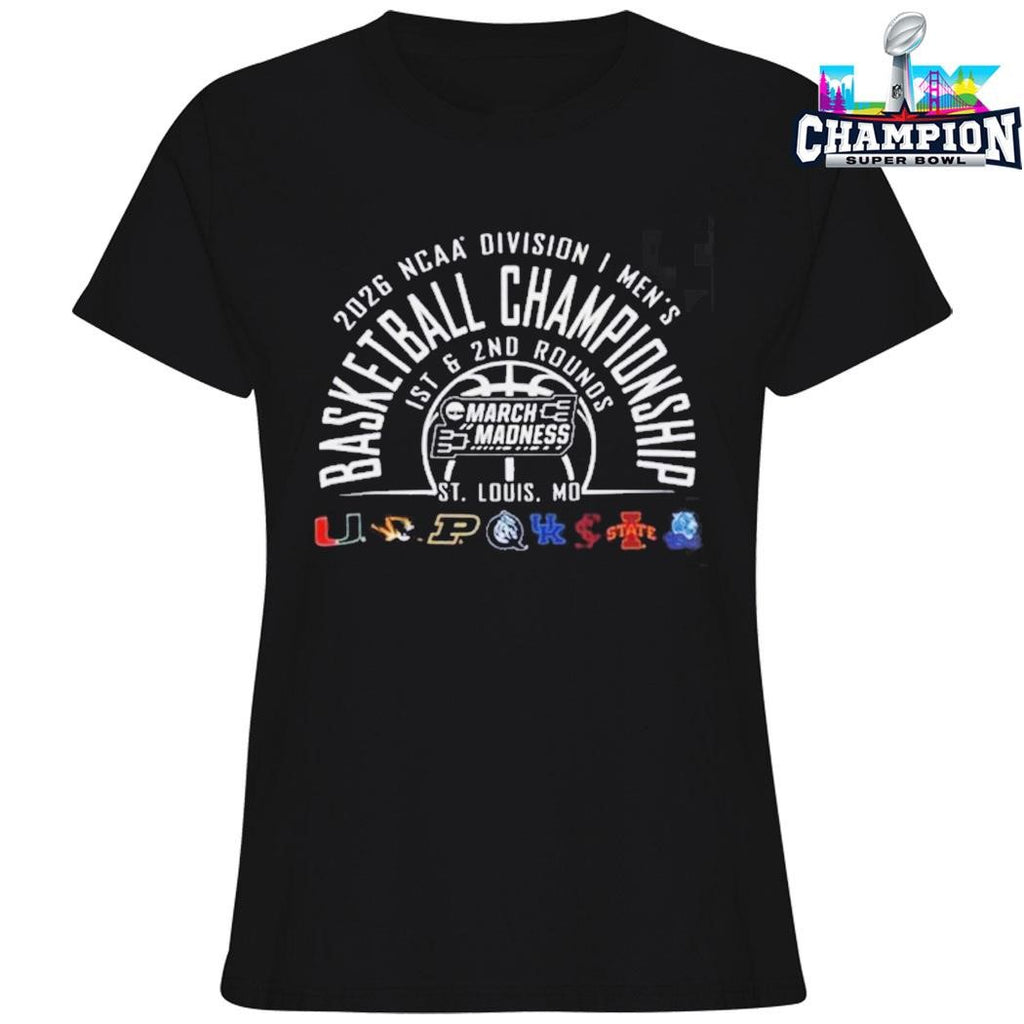 2026 Ncaa Division I Men’s Basketball Championship March Madness St Louis Missouri Shirt