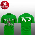 2026 North Dakota Fighting Hawks Coach Eric Schmidt Two Sided Shirt