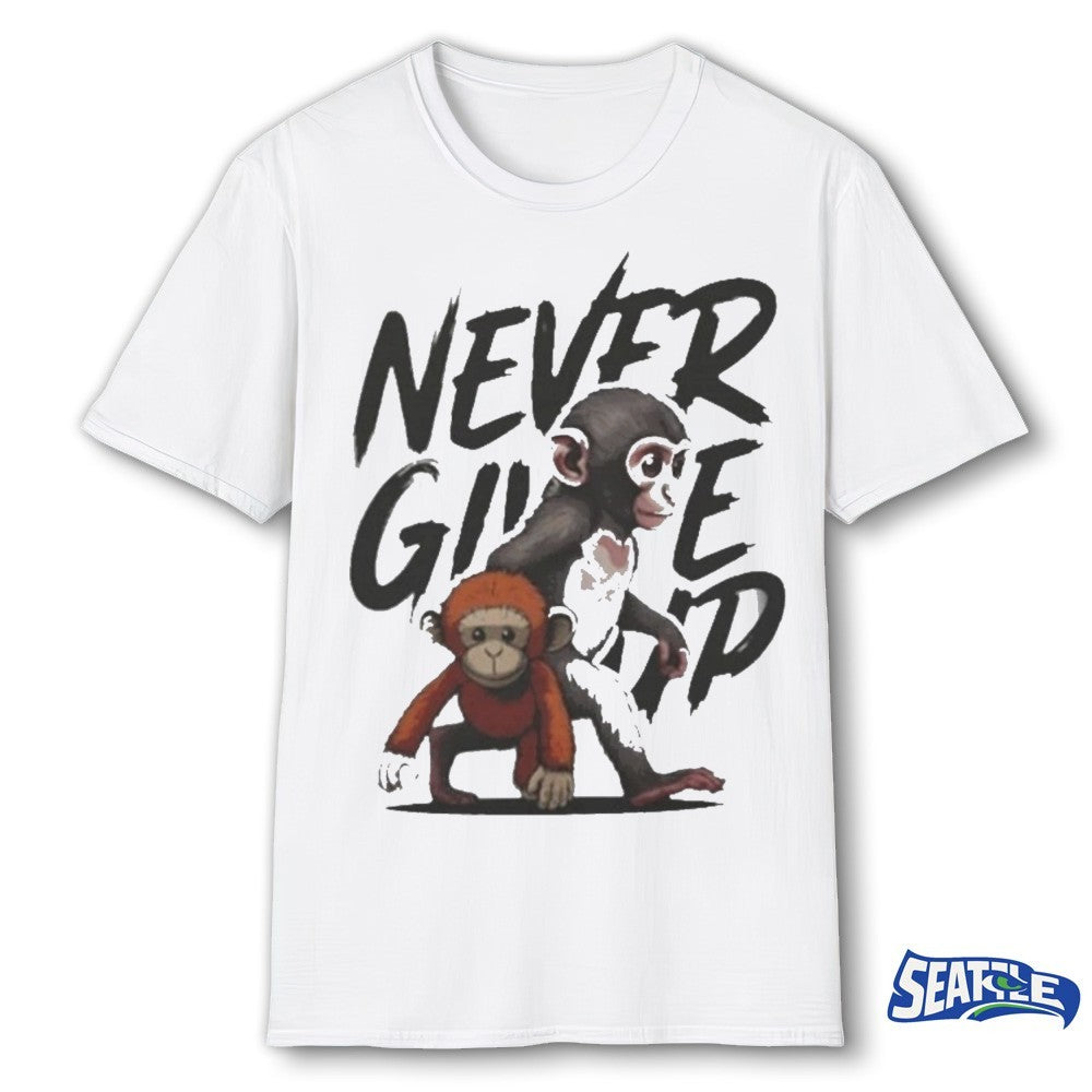 2026 Punch The Monkey Never Give Up shirt
