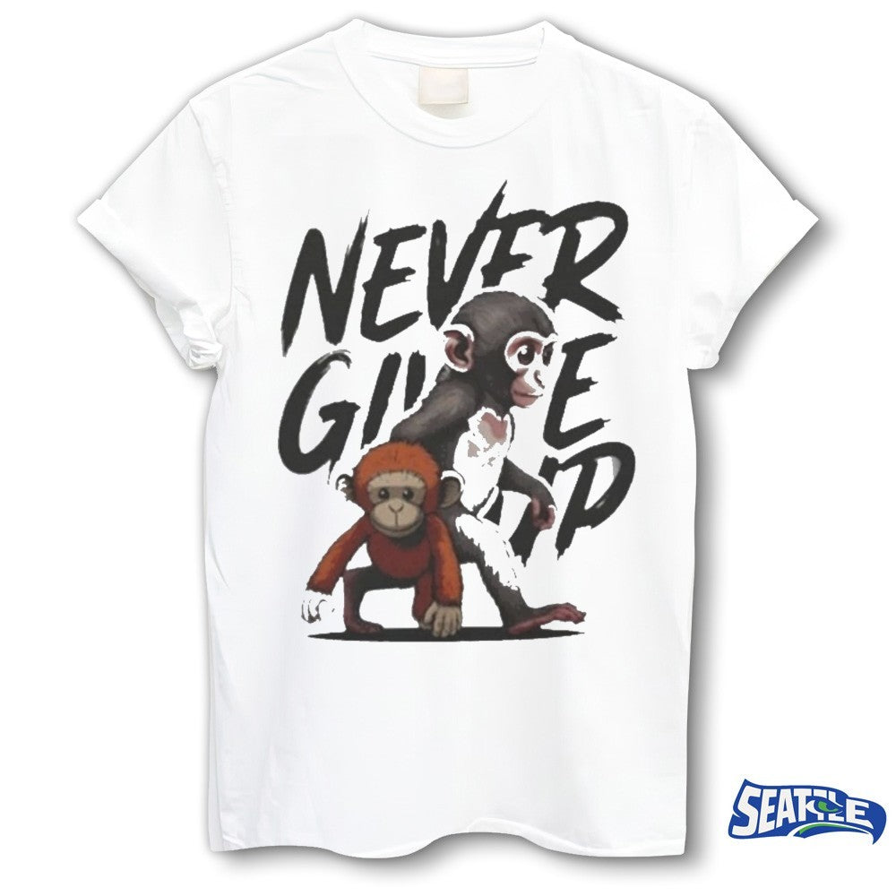 2026 Punch The Monkey Never Give Up shirt