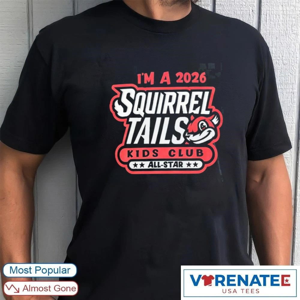 2026 Richmond Flying I’m A Squirrel Tails Kids Club All Star shirt
