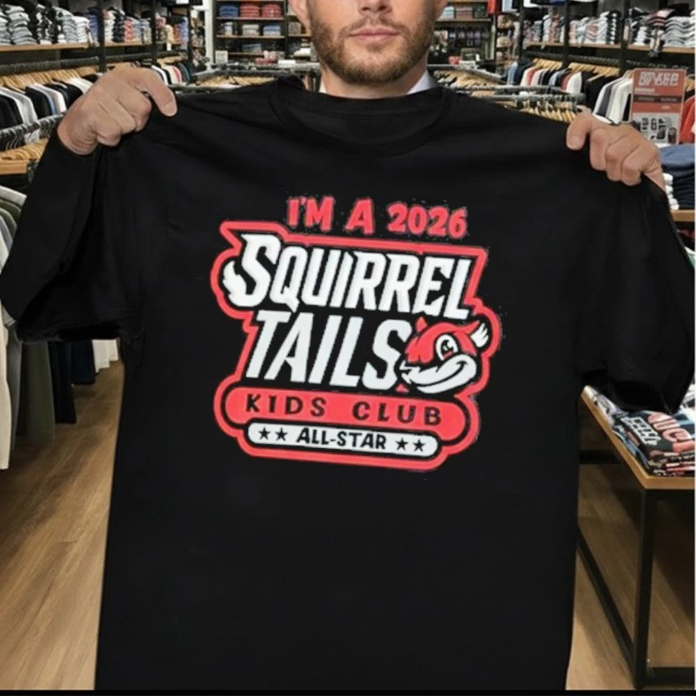 2026 Richmond Flying Squirrel Tails Kids Club All Star Giveaway Shirt