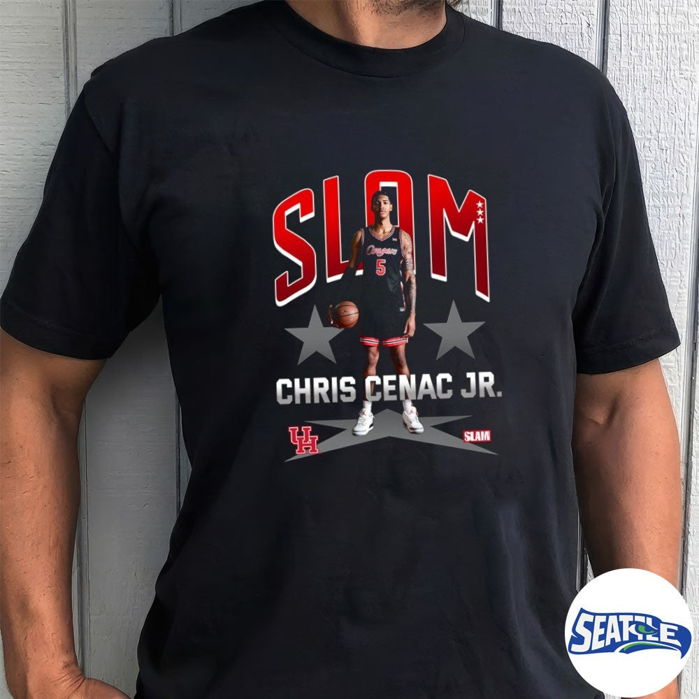 2026 Slam Houston Cougars Men’s Basketball Chris Cenac Jr. Remix shirt