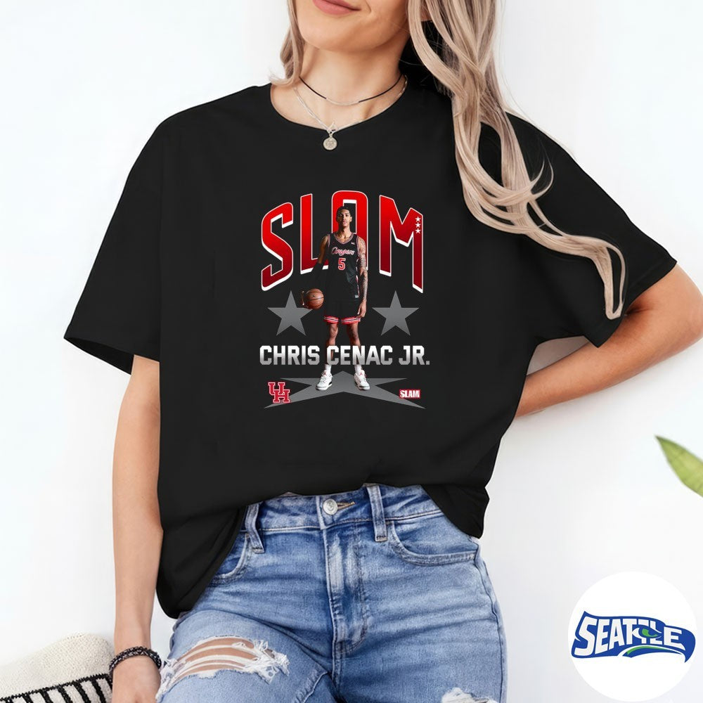 2026 Slam Houston Cougars Men’s Basketball Chris Cenac Jr. Remix shirt