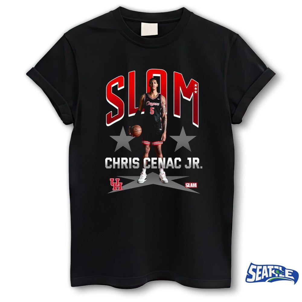 2026 Slam Houston Cougars Men’s Basketball Chris Cenac Jr. Remix shirt