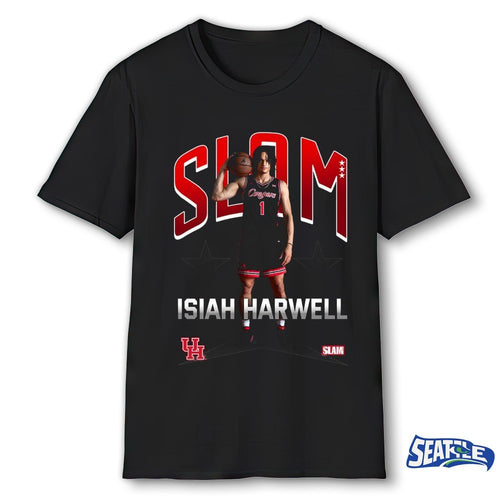2026 Slam Houston Cougars Men’s Basketball Isiah Harwell Remix shirt