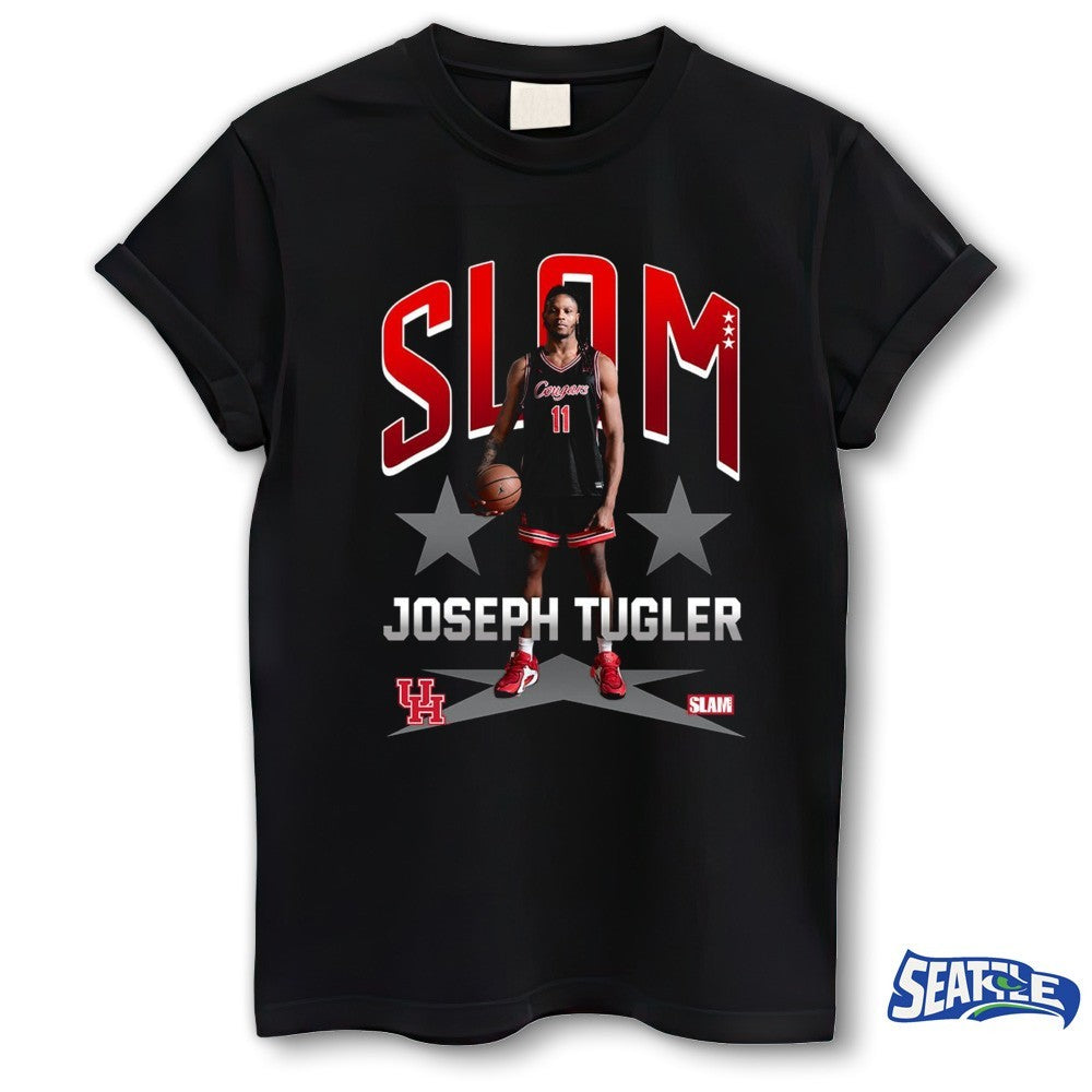 2026 Slam Houston Cougars Men’s Basketball Joseph Tugler Remix shirt