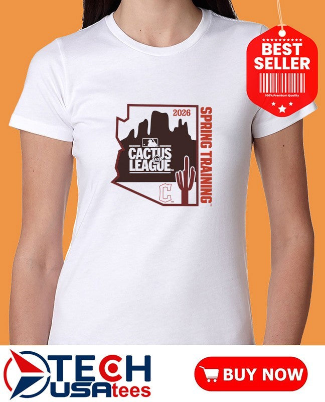 2026 Spring Training Cactus League Cleveland Guardians shirt