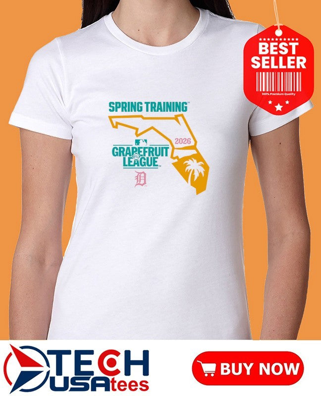 2026 Spring Training Grapefruit League Detroit Tigers shirt