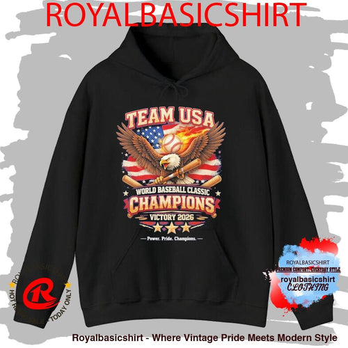 2026 Team USA World Baseball Classic Champions Victory Shirt