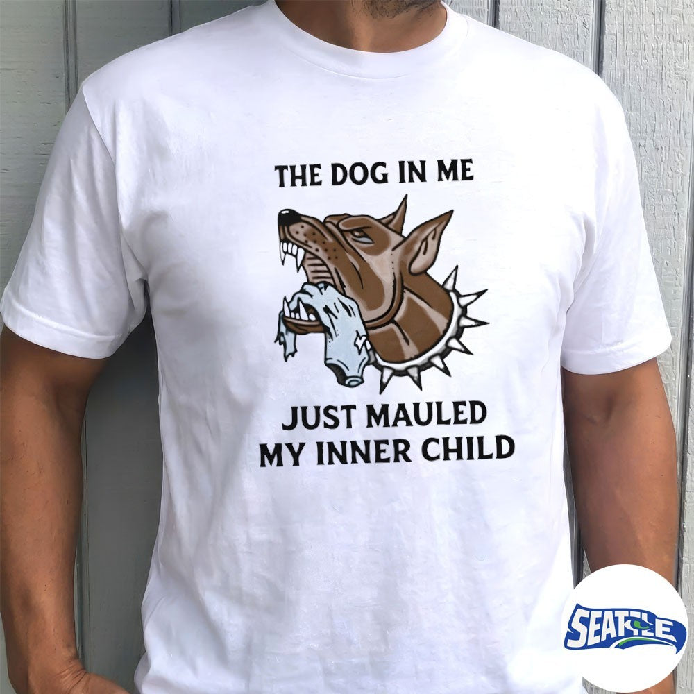 2026 The Dog In Me Just Mauled My Inner Child Painting shirt