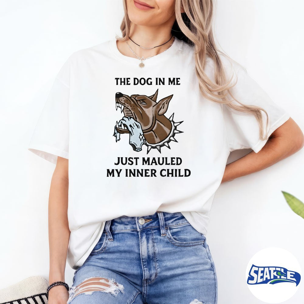 2026 The Dog In Me Just Mauled My Inner Child Painting shirt