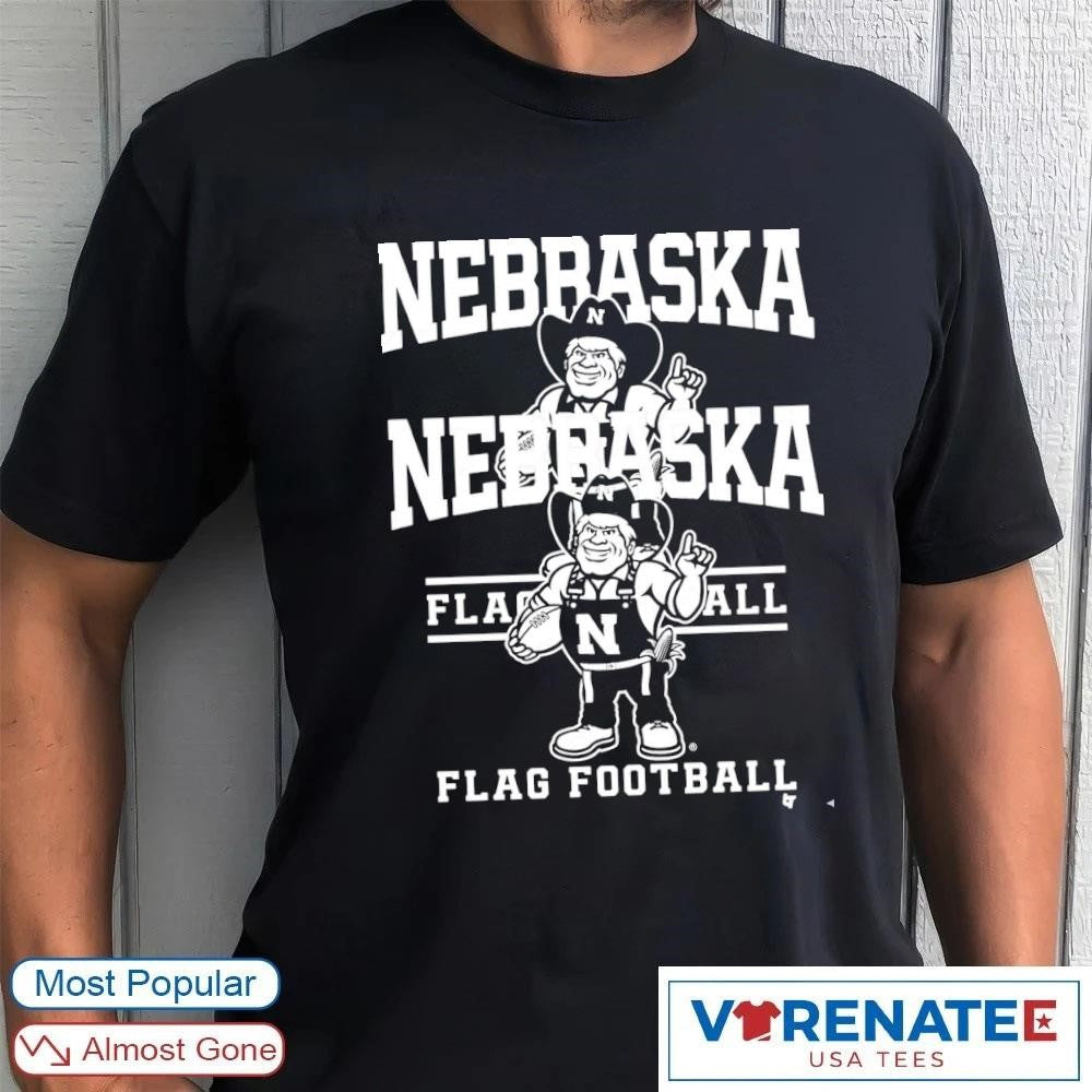 2026 Triple Nebraska Cornhuskers Flag Football Shirt