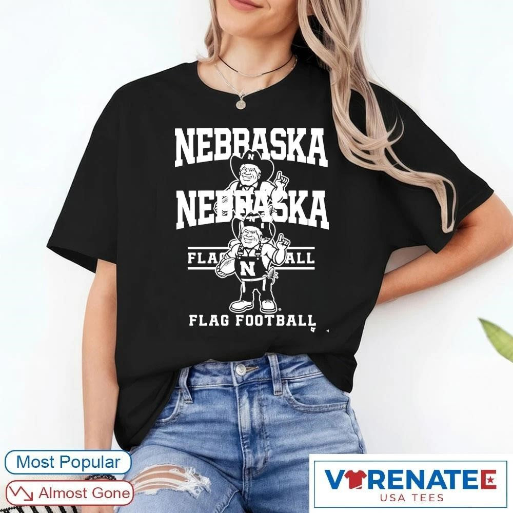 2026 Triple Nebraska Cornhuskers Flag Football Shirt