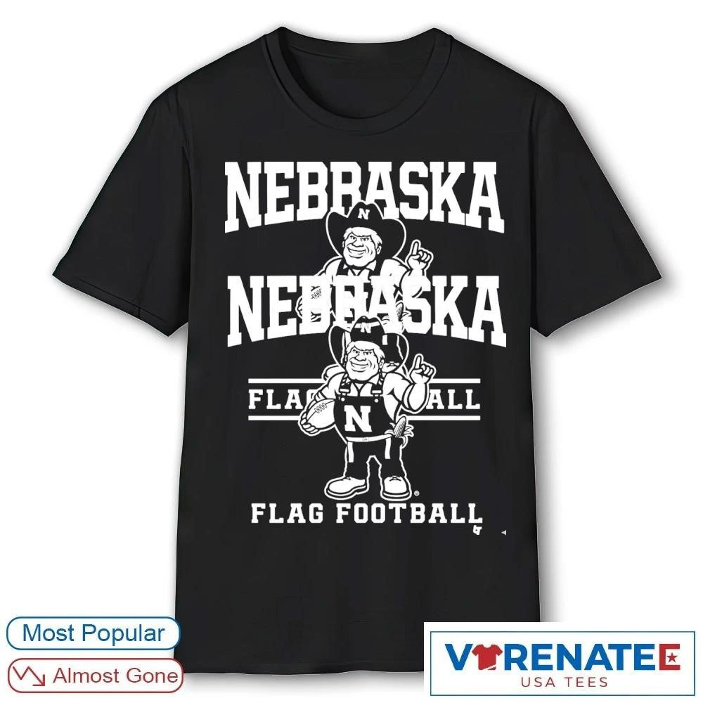 2026 Triple Nebraska Cornhuskers Flag Football Shirt