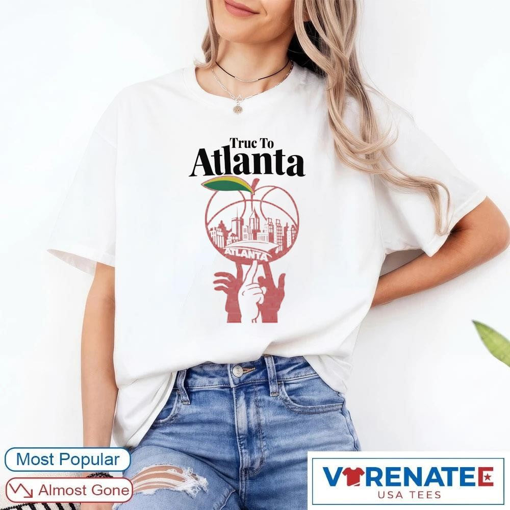2026 True To Atlanta Peach CIty Line Shirt