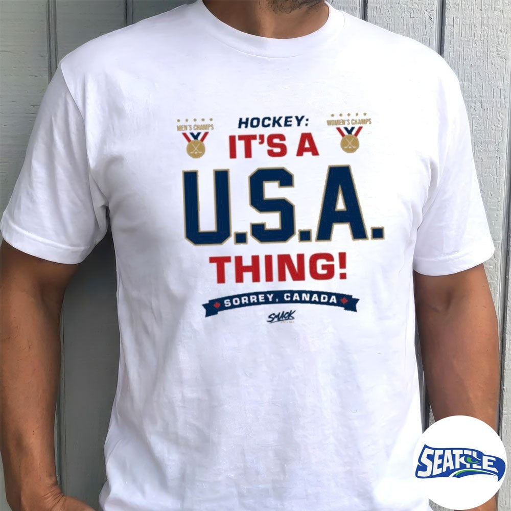 2026 USA 2-1 Canada Gold Medal Champions Milan Italy shirt