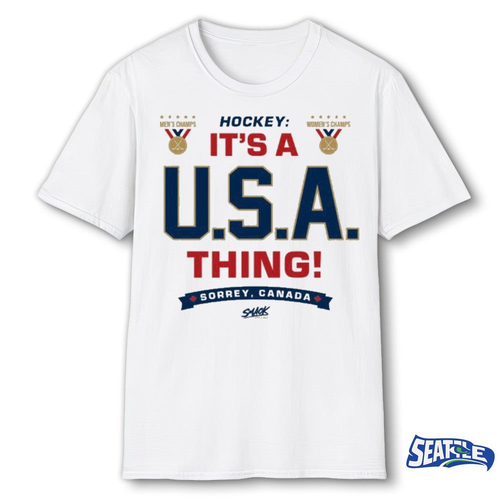 2026 USA 2-1 Canada Gold Medal Champions Milan Italy shirt