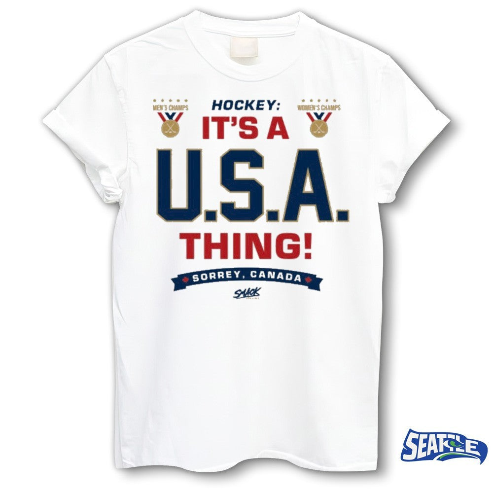 2026 USA 2-1 Canada Gold Medal Champions Milan Italy shirt