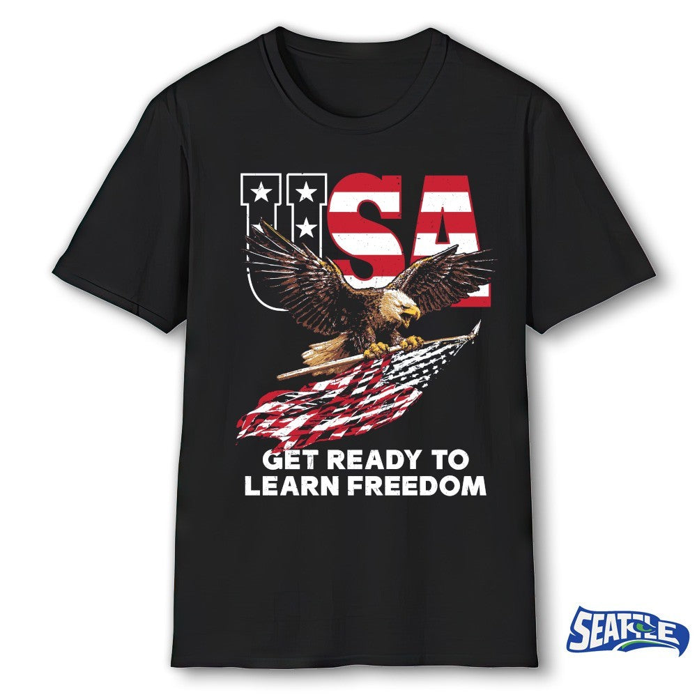 2026 USA Get Ready To Learn Freedom Vintage shirt