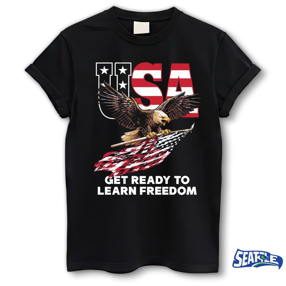 2026 USA Get Ready To Learn Freedom Vintage shirt
