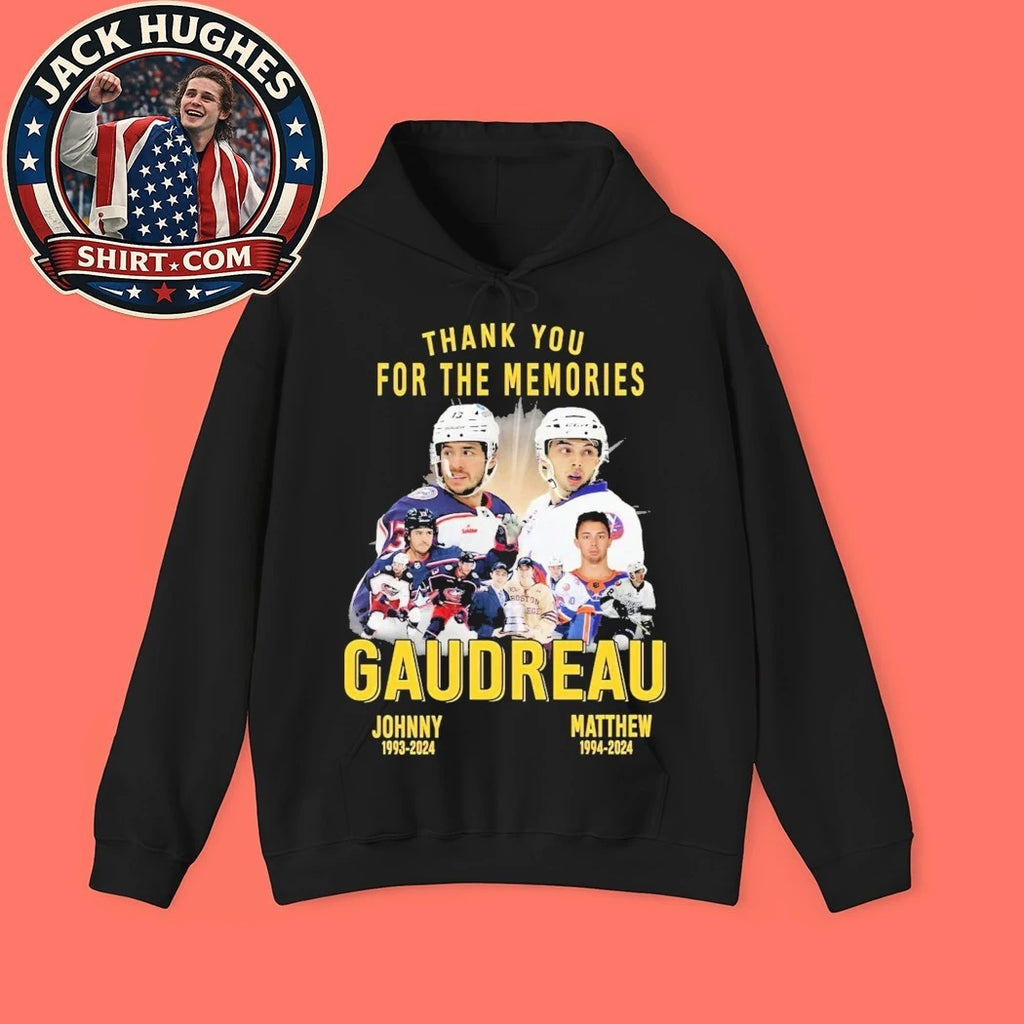 2026 USA Hockey Olympic Gold Medals Thank You For The Memories Gaudreau Johnny 1993-2024 And Matthew 1994-2024 New T-Shirt
