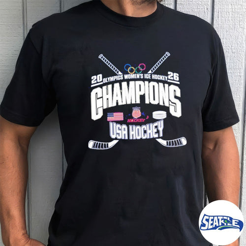 2026 USA Women’s Ice Hockey Team 2x Champions Milan Cortina Winter Olympics shirt