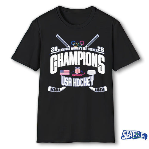 2026 USA Women’s Ice Hockey Team 2x Champions Milan Cortina Winter Olympics shirt