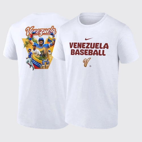 2026 Venezuela Team Champions World Baseball Classic Two Sided Shirt
