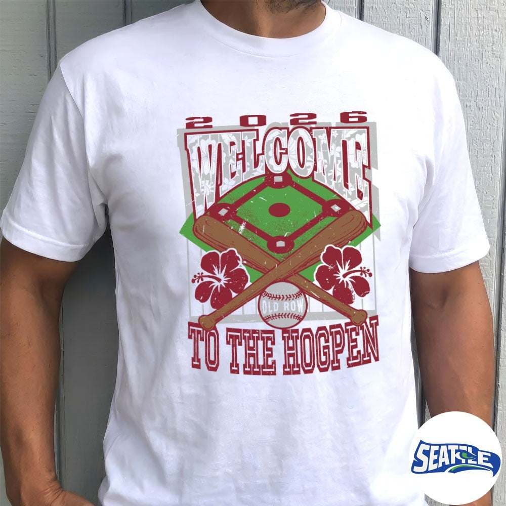 2026 Welcome To The Hogpen Baseball shirt