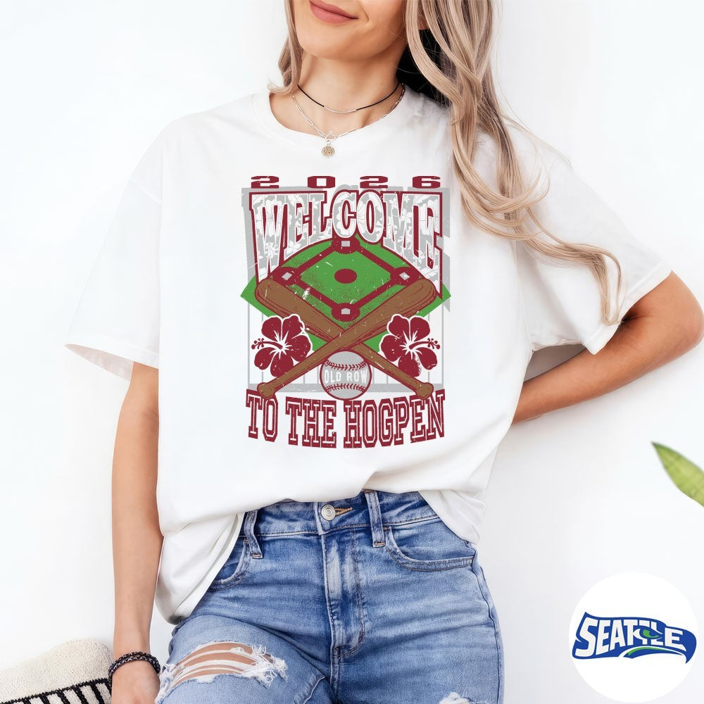 2026 Welcome To The Hogpen Baseball shirt
