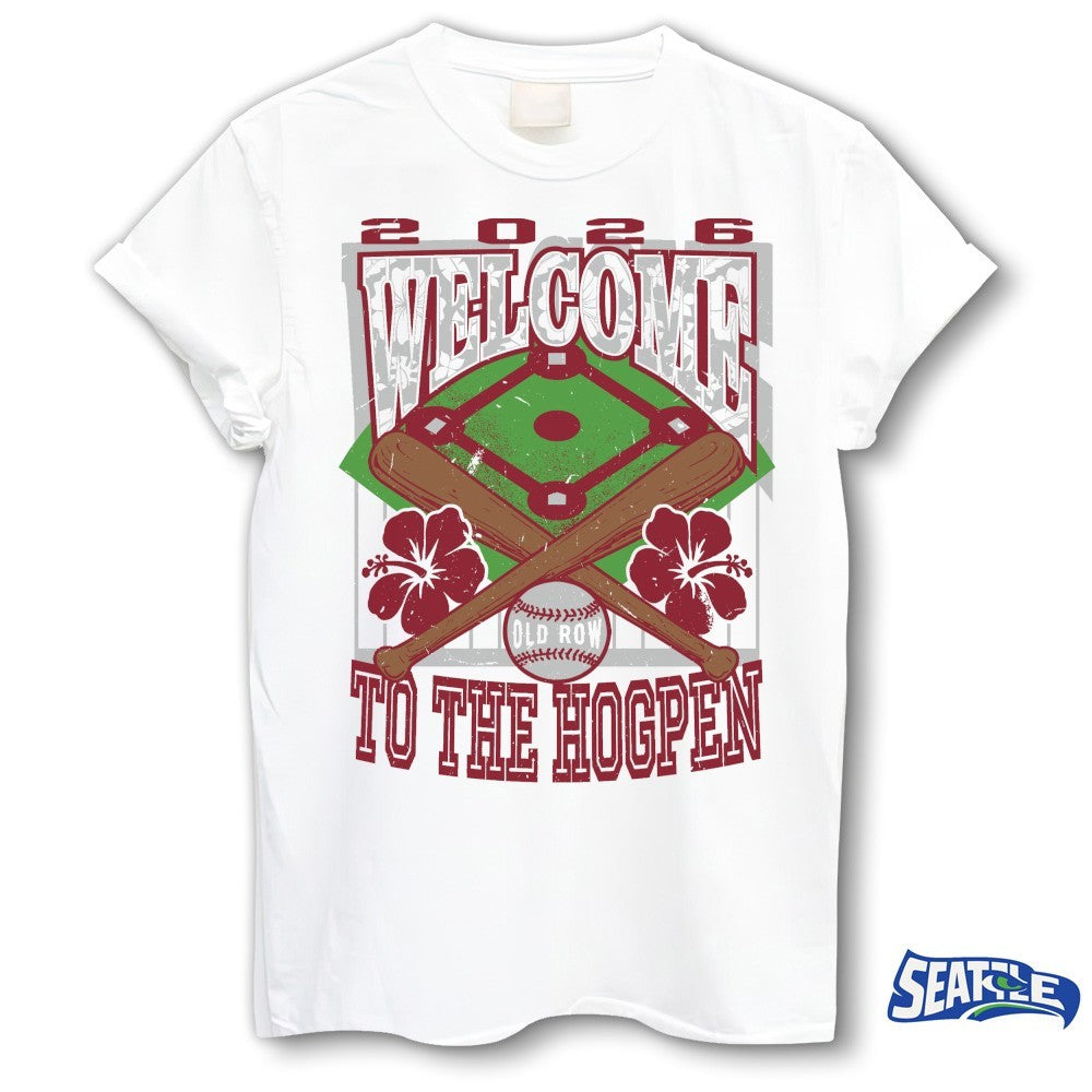2026 Welcome To The Hogpen Baseball shirt