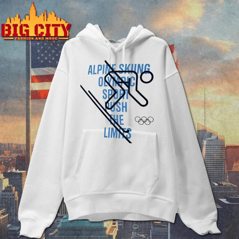 2026 Winter Olympics Alpine Skiing Graphic Shirt