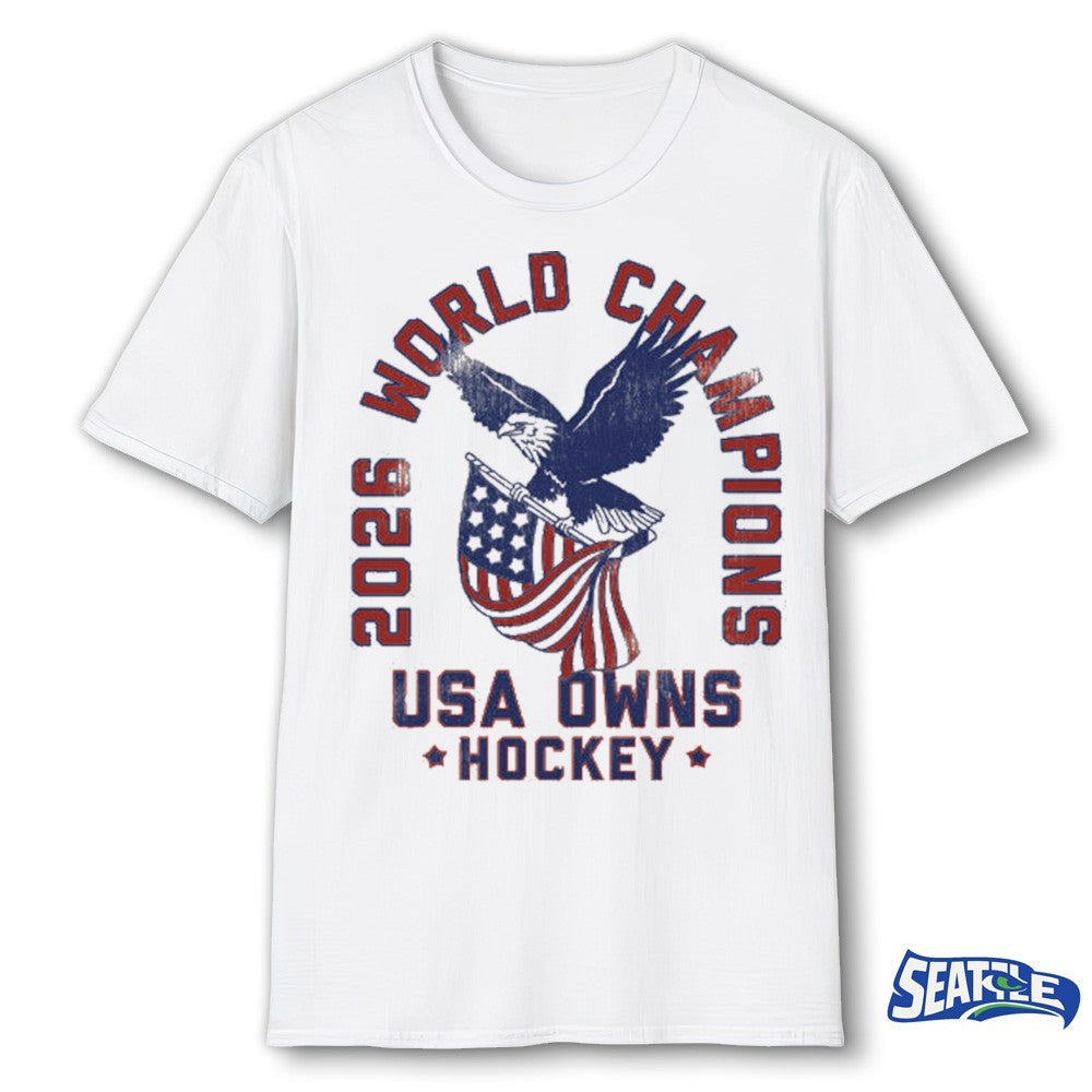 2026 Winter Olympics USA World Champions USA Owns Hockey shirt