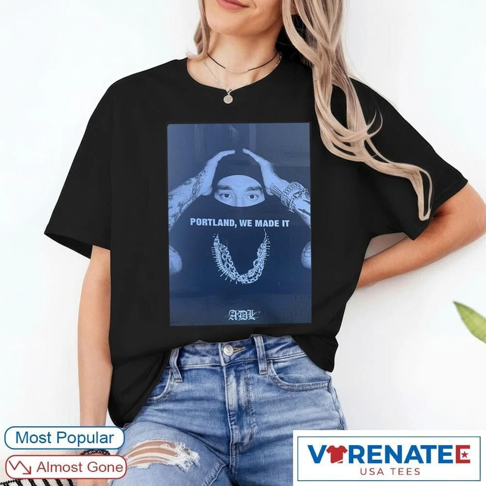 2026 Yeat Portland We Made It Poster shirt