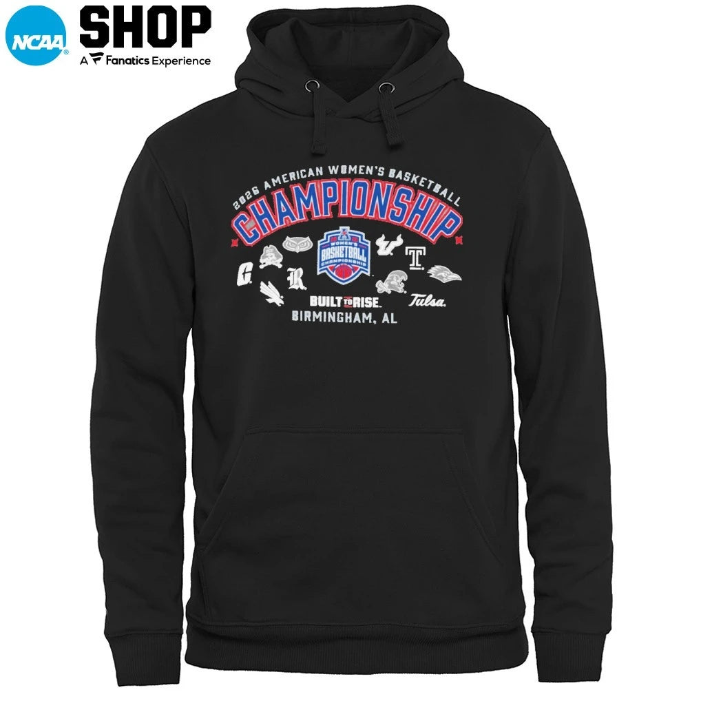 2026 American Women’s Basketball Championship Built To Rise Birmingham Al T-Shirt