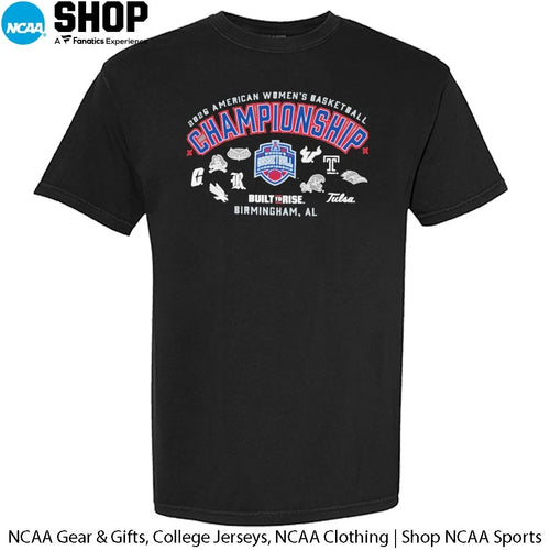 2026 American Women’s Basketball Championship Built To Rise Birmingham Al T-Shirt