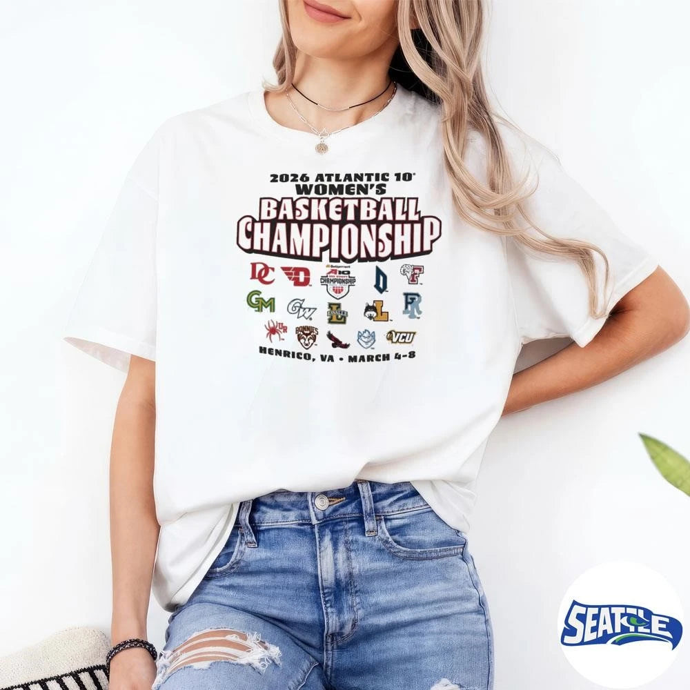 2026 Atlantic 10 Women’s Basketball Championship held in Henrico, VA shirt