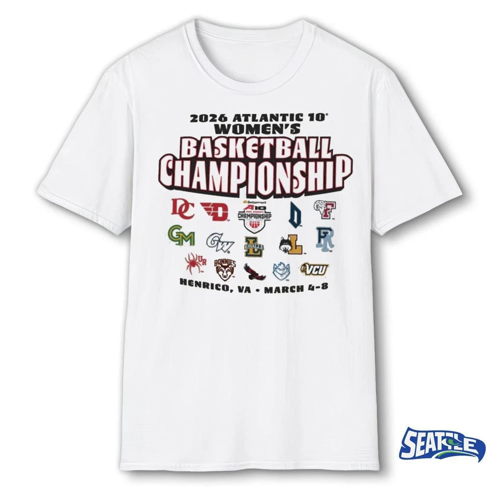 2026 Atlantic 10 Women’s Basketball Championship held in Henrico, VA shirt