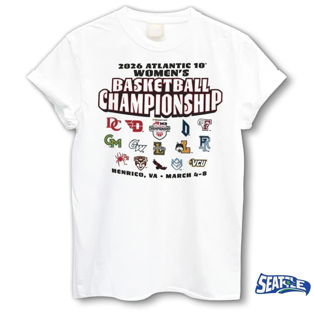2026 Atlantic 10 Women’s Basketball Championship held in Henrico, VA shirt