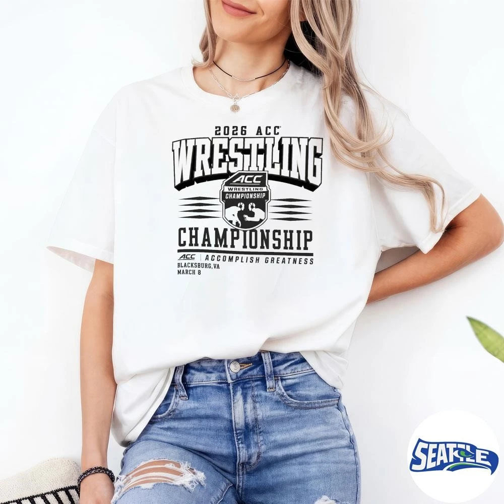 2026 Atlantic Coast Conference Wrestling Championships Champion shirt