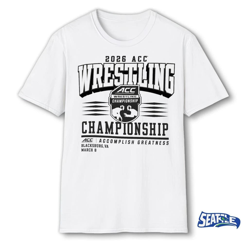 2026 Atlantic Coast Conference Wrestling Championships Champion shirt
